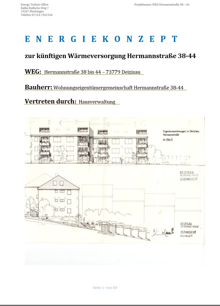 Energiekonzept Teil 1